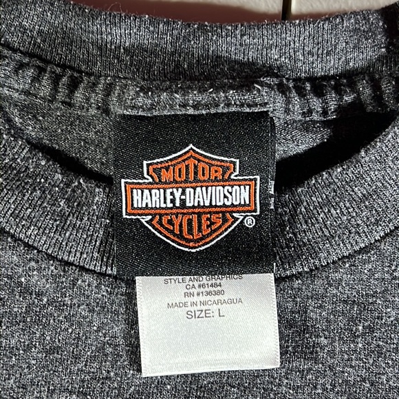 Harley Davidson Marvel men’s graphic tee shirt sleeve tee Orlando FL shop size L - Picture 3 of 6